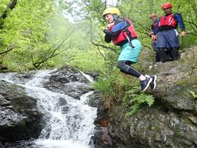 Gorge Scrambling with Anglesey Adventures