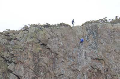 Abseiling Anglesey