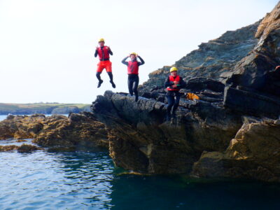 Coasteering jump