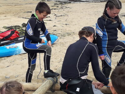 Raft building
