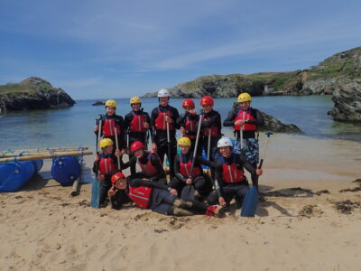 Raft building construction